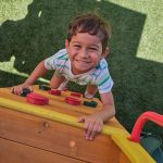 Bear Cave Lodge Swing Set – Installation Available - Image 20