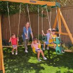 Bear Cave Lodge Swing Set – Installation Available - Image 12