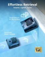 Beatbot Aquasense Pro Cordless Pool Cleaner Robot – Clarifies Water, Cleans Surface, Floor, Walls and Waterline, Intelligent Path Optimization, Surface Parking – Dark Blue - Image 6