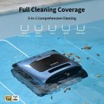 Beatbot Aquasense Pro Cordless Pool Cleaner Robot – Clarifies Water, Cleans Surface, Floor, Walls and Waterline, Intelligent Path Optimization, Surface Parking – Dark Blue - Image 7