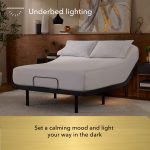 Beautyrest baselogic™ Gold Head and Foot Adjustable Base with Massage - Image 5