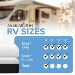 Bedplanet 12? Essentials Gel Memory Foam Mattress ? Soft & Cooling (RV Ready) - Image 5
