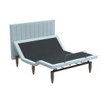 Bedplanet Alex Adjustable Base with Headboard - Zero-Clearance & Wireless Remote - Image 2