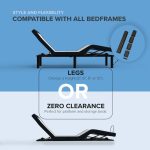 Bedplanet Model P Adjustable Bed with Dual Massage and USB Ports - Image 14