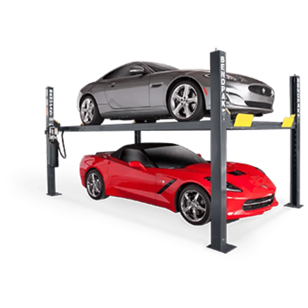 BENDPAK HD-9XL 9,000-lb. Capacity / Four-Posts Lift / Standard Width / Extended Length - Prioka