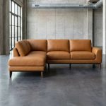Benson Top-Grain Leather Sectional with Chaise - Prioka