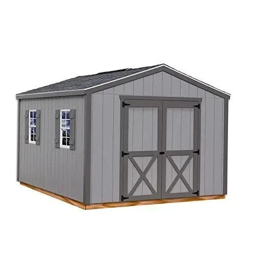 Best Barns Elm 10 ft. x 12 ft. Woods Storage Shed Kit with Floor elm_1012df - Prioka
