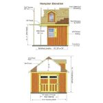 Best barns Hampton 12×24 Wood Storage Shed Kit Installation Included - Image 3