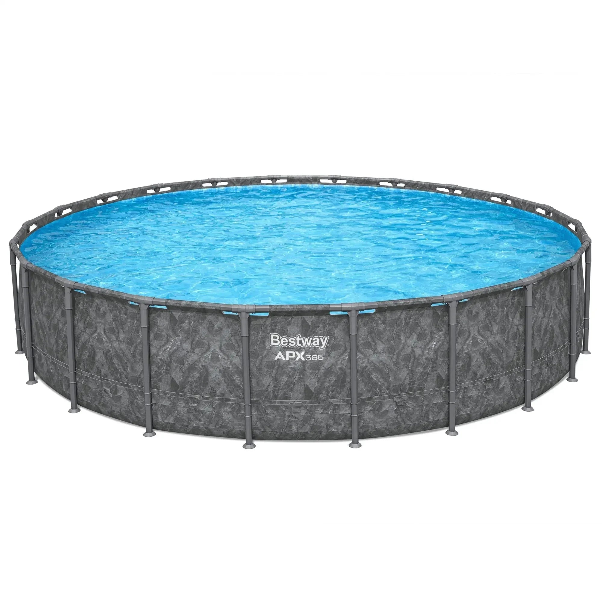 bestway-apx-365-22x52-round-above-ground-swimming-pool-set-with-pump-and-ladders-1441409 Bestway APX 365 22’x52″ Round Above Ground Swimming Pool Set with Pump and Ladders - Prioka