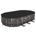 Bestway Power Steel 20′ x 12′ x 48″ Oval Above Ground Outdoor Swimming Pool Set - Image 6