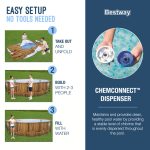 Bestway Power Steel Swim Vista 16' x 48" Round Above Ground Swimming Pool Set - Image 5