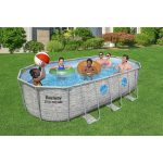 Bestway Power Steel Swim Vista 18' x 9' x 48" Above Ground Swimming Pool Set - Image 12