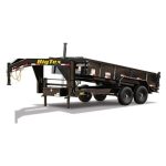 Big Tex Heavy Duty Telescopic Gooseneck Dump Trailer | 14GT - Prioka