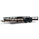 Big Tex Pro Series Tandem Axle Pipe Top Utility Trailer | 10PI - Prioka