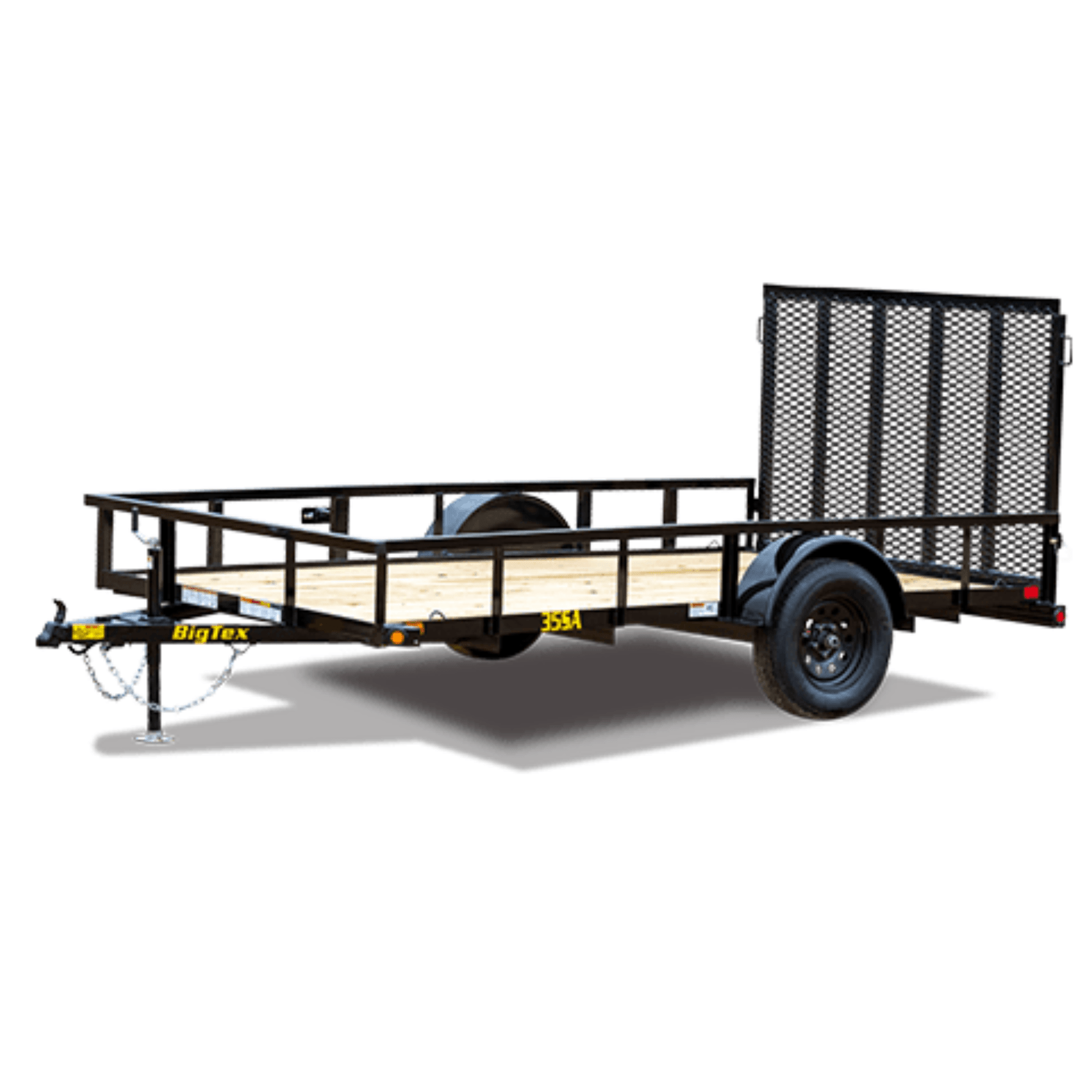 big-tex-single-axle-utility-trailer-35sa-1370371-2 Big Tex Single Axle Utility Trailer | 35SA - Image 1