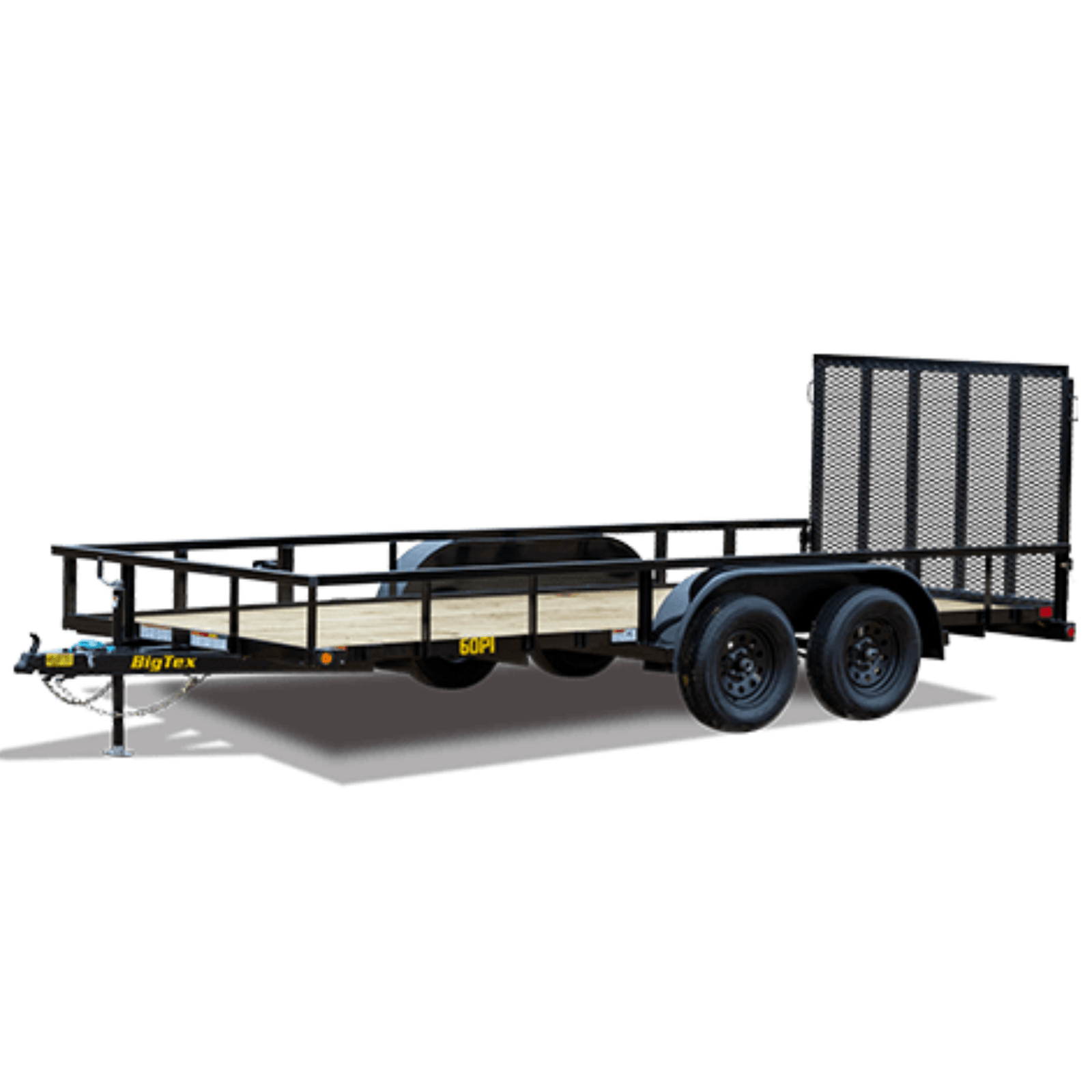 big-tex-tandem-axle-pipe-top-utility-trailer-60pi-1563757 Big Tex Tandem Axle Pipe Top Utility Trailer | 60PI - Image 1