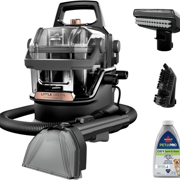 BISSELL Little Green HydroSteam 3618 Portable Carpet & Upholstery Cleaner - Prioka