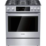 Bosch 800 Series 30 Inch Gas Slide-In Range with True Convection Oven – Stainless Steel - Prioka