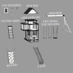 Canyon Creek Swing Set – White - Image 13