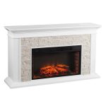 Ceonna Electric Fireplace Winstons Porter Finish - Image 4