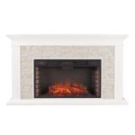 Ceonna Electric Fireplace Winstons Porter Finish