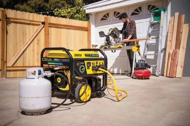champion-115009200-watt-tri-fuel-home-backup-portable-generators-7669563 Champion 11,500/9,200-Watt Tri-Fuel Home Backup Portable Generators. - Image 1
