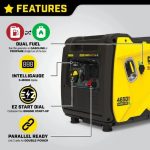 Champion 200994 3650/4650W Dual Fuel Inverter Generators. - Image 2