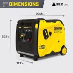 Champion 4,500-Watt Portable Dual Fuel Inverters Generators 200991 - Image 2