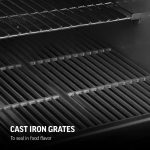 Char-Griller Texas Trio 3-Burner Dual Fuel Grills with Smoker - Image 2