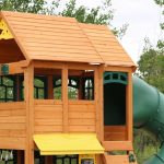 Charleston Lodge Wooden Swing Set / Playset - Image 8
