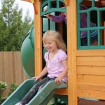 Charleston Lodge Wooden Swing Set / Playset - Image 4