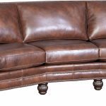 Chex Leather Conversation Sofa