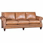 Chex Leather Loveseat - Image 6