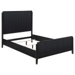 Coaster Fine Furniture Brookmead Modern Bedroom Furniture Set ? Wire-Brushed Finish with Fluted Texturing, Golden Demi-Lune Handles, and English Dovetail Craftsmanship - Image 7