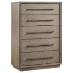 Coaster Fine Furniture Durango Bedroom Set ? Grid-Tufted Velvet Headboard & Gold Hardware - Image 3