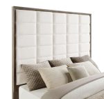 Coaster Fine Furniture Durango Bedroom Set ? Grid-Tufted Velvet Headboard & Gold Hardware - Image 19