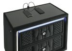 Coaster Fine Furniture Lorient Velvet Bedroom Set with LED Lighting and USB Charging - Image 5