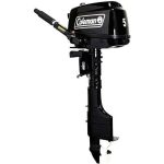 Coleman Powersports 5 HP 4 Stroke Outboards Boat Motors with Easy Pull Start F5BMS - Prioka