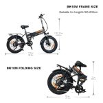 Colorway Orange 750W Fat Tire Electric Bike - Image 5