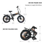Colorway ORANGE Electric Bikes. - Image 4