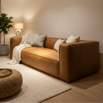 Colton Tan Leather Sofa - Image 10