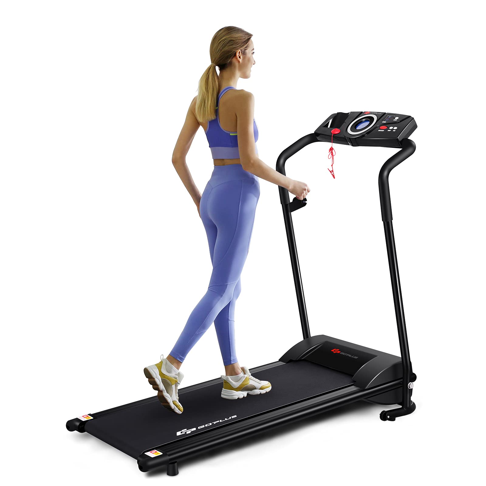 compact-folding-treadmill-for-home-superfit-electric-walking-running-machine-3673207 Compact Folding Treadmill for Home, Superfit Electric Walking Running Machine - Image 1