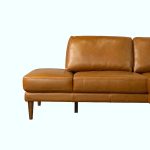 Corbin Top-Grain Leather Sectional - Image 8