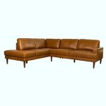 Corbin Top-Grain Leather Sectional - Image 10