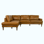 Corbin Top-Grain Leather Sectional - Image 9