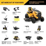 Cub Cadet XT1 GT54 Riding Lawn Mowers. - Image 6