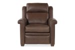 Dale Leather Power "WALL HUGGER" Pillow Back Living Room Reclining Chair - Image 11