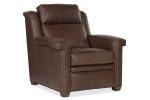 Dale Leather Power "WALL HUGGER" Pillow Back Living Room Reclining Chair - Image 17