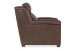 Dale Leather Power "WALL HUGGER" Pillow Back Living Room Reclining Chair - Image 20