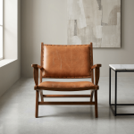 Daniel Tan Leather Armchair - Image 3